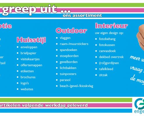 Greep uit ons assortiment | Engel Repro - Amersfoort